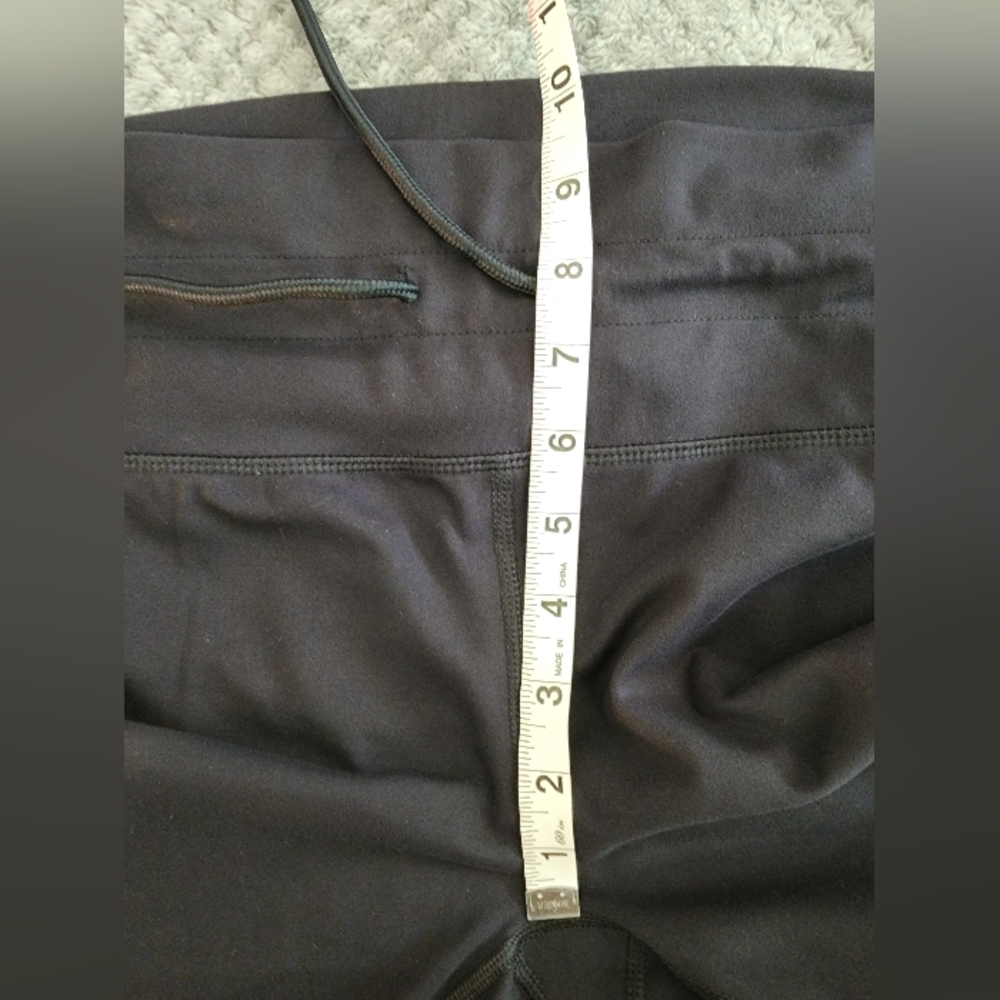 Black Spyder Active women's high-rise leggings Jogger Pockets Like New Size S - Picture 7 of 10